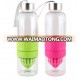 550ml hot selling fruit infuser glass water bottle